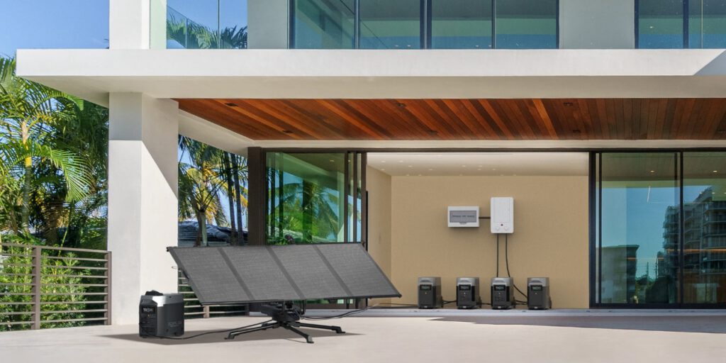 The world’s first portable home battery ecosystem.